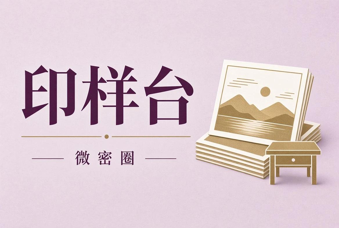 微密圈印样观察